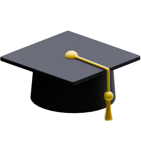 Graduation Cap  3D Icon