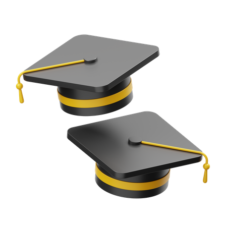Graduation Cap  3D Icon
