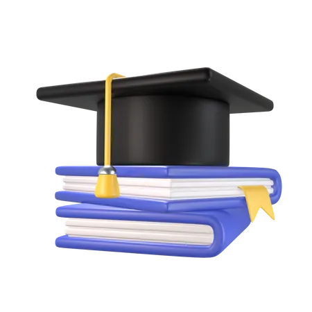Graduation Cap Education 3 D Icon Render 3D Icon