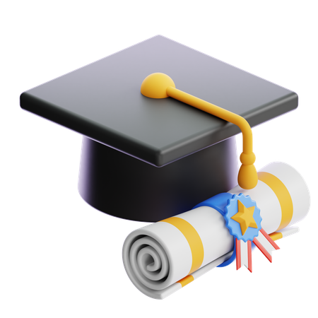 2,029 Graduation Scroll Certificate 3D Illustrations - Free in PNG ...