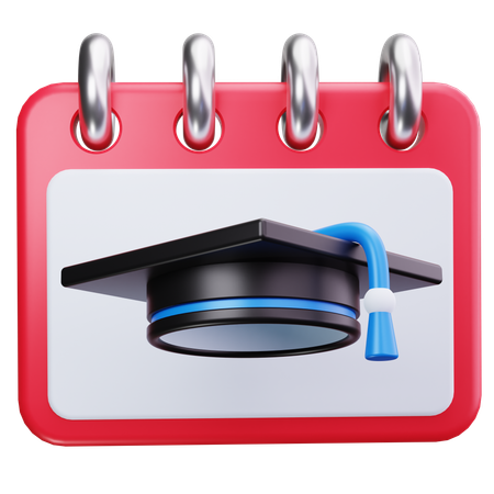 Graduation Day  3D Icon