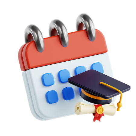Graduation Day  3D Icon