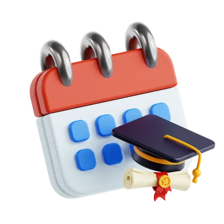 Graduation Day  3D Icon