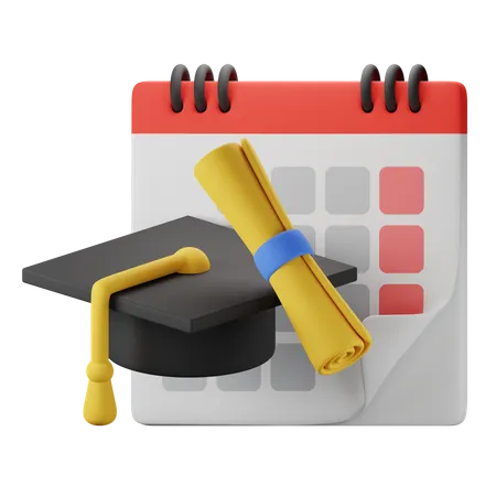 Graduation Day  3D Icon