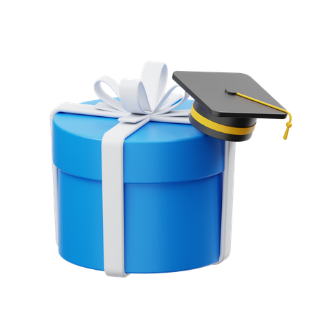 Graduation Gift  3D Icon