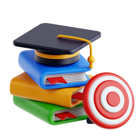 Graduation Goal  3D Icon