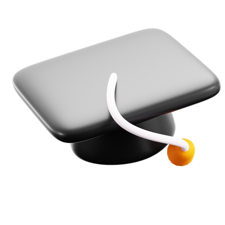 Graduation Hat  3D Icon