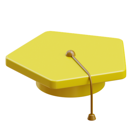 Graduation Hat  3D Icon
