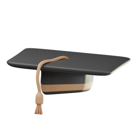 Graduation Hat  3D Icon