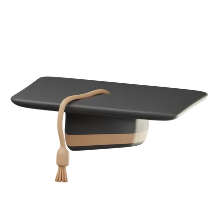 Graduation Hat  3D Icon