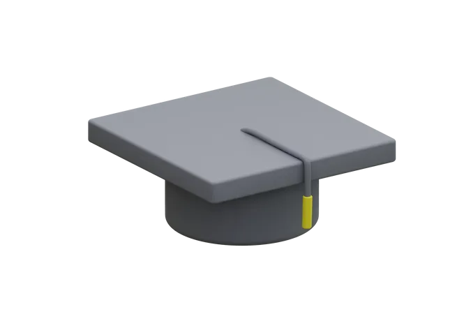 Graduation Hat  3D Icon