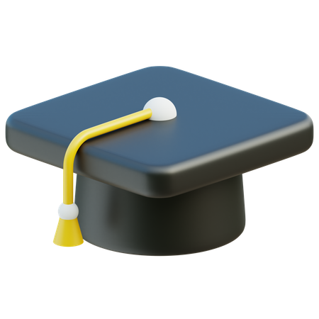 Graduation Hat  3D Icon