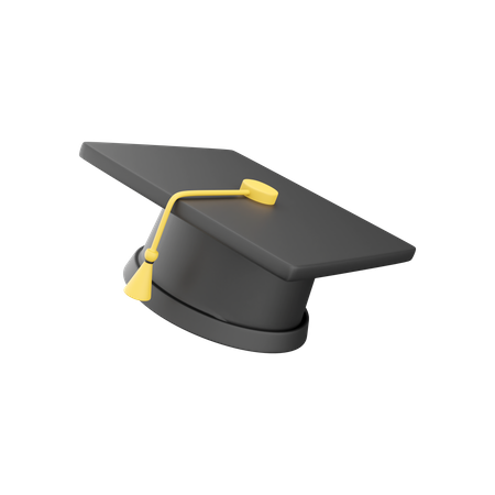 Graduation Hat  3D Icon