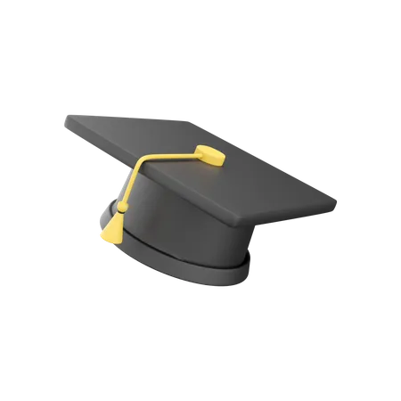 Graduation Hat  3D Icon