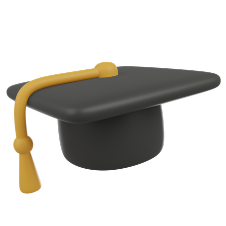 Graduation Hat  3D Icon