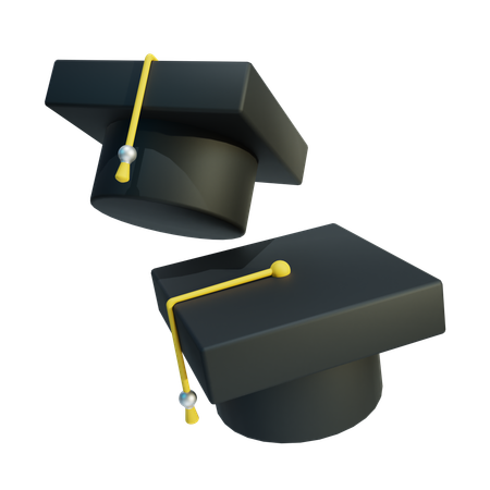 Graduation Hat  3D Icon