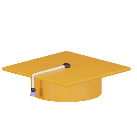 Graduation Hat  3D Icon