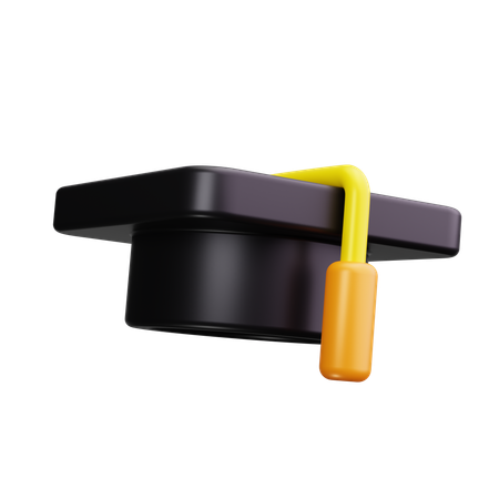 Graduation Hat  3D Icon