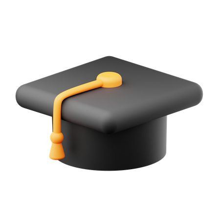 Graduation Hat  3D Icon