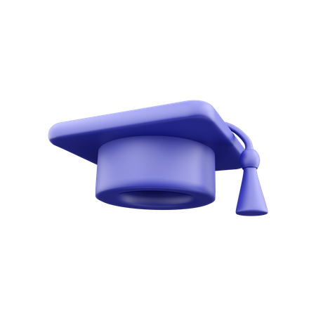 Graduation Hat  3D Icon