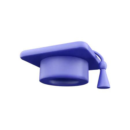 Graduation Hat  3D Icon