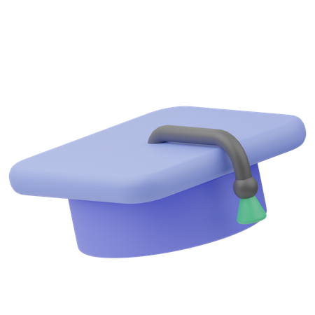 Graduation Hat  3D Icon