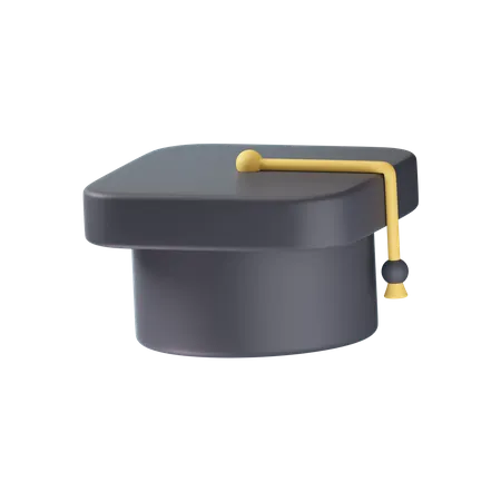 Graduation Hat  3D Icon