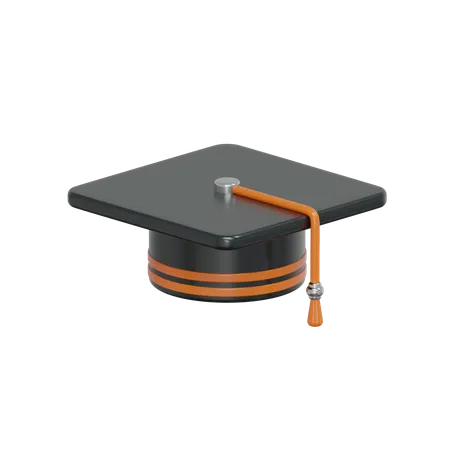 Graduation Hat  3D Icon