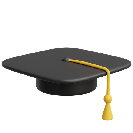 Graduation Hat  3D Icon