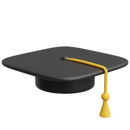 Graduation Hat  3D Icon