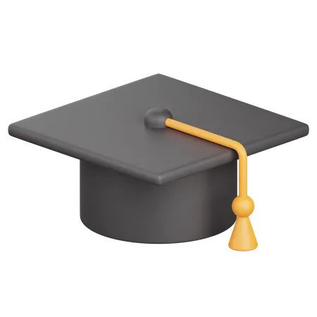 Graduation Hat  3D Icon