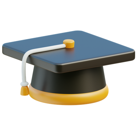 Graduation Hat  3D Icon