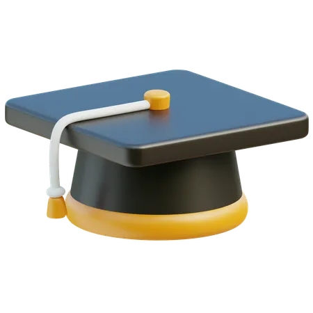 Graduation Hat  3D Icon