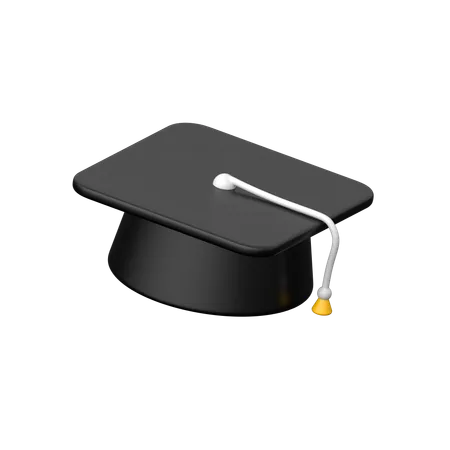 Graduation Hat  3D Icon