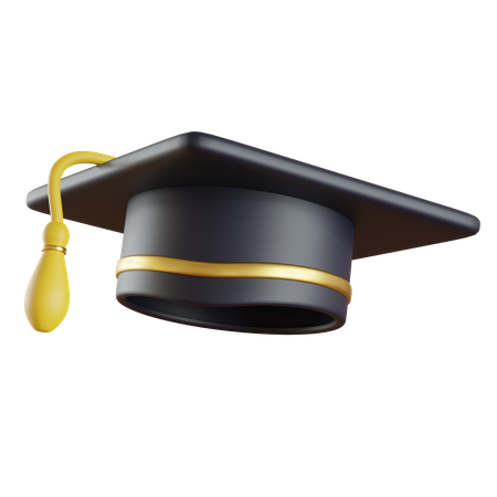 Graduation Hat  3D Icon