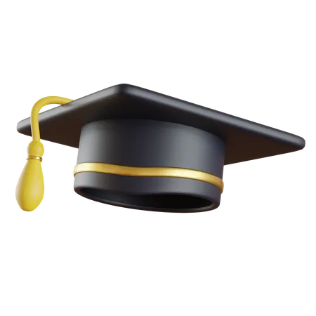 Graduation Hat  3D Icon