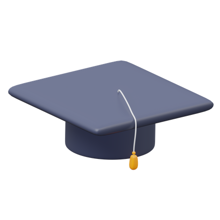 Graduation Hat  3D Icon