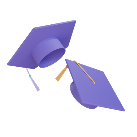 Graduation Hat  3D Icon