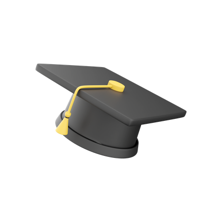 Graduation Hat  3D Icon