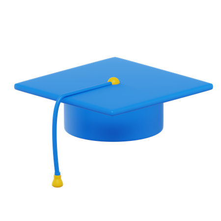 Graduation Hat  3D Icon