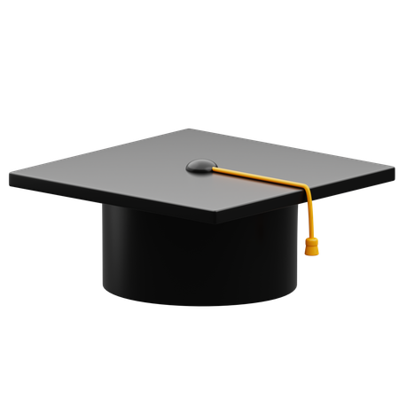 Graduation Hat  3D Icon