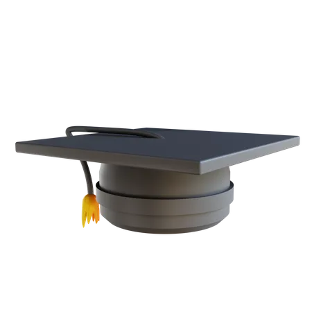 Graduation Hat  3D Illustration