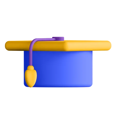 Graduation Hat 3D Illustration