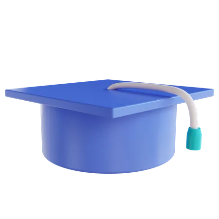 Graduation Hat 3D Icon