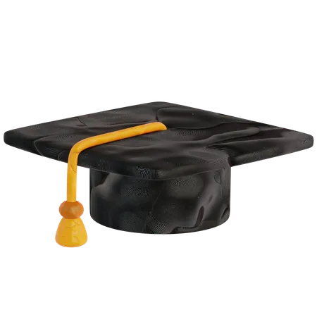 Graduation Hat Achievement  3D Icon