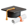 graphics of graduation hat
