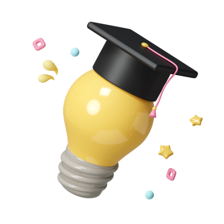 Graduation Idea  3D Icon