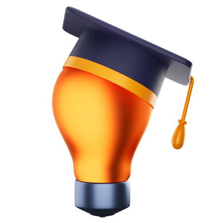 Graduation Idea  3D Icon