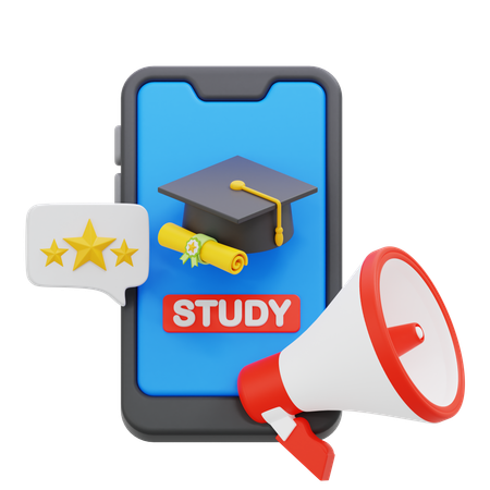 Graduation Information  3D Icon