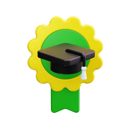 Graduation Medal  3D Icon